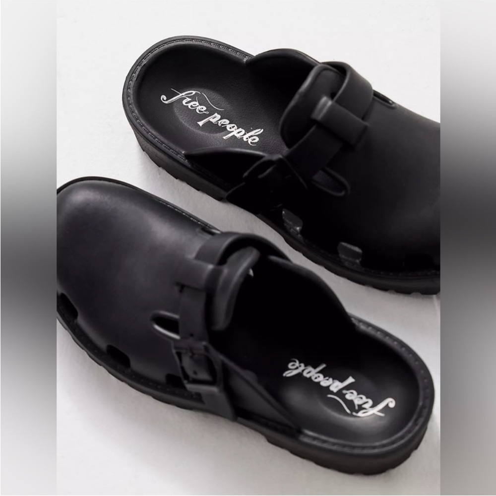 Free People Karlie Buckle Clog, Sz 9 - Picture 3 of 16